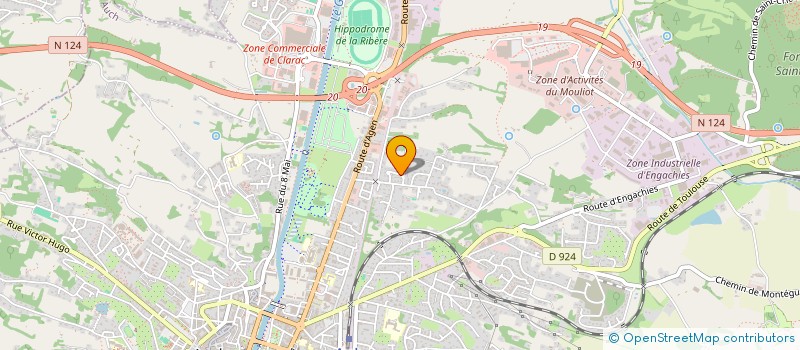 localisation de l'entreprise MONSIEUR STEPHANE POLYA-SOMOGYI  AUCH