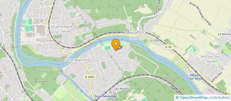 localisation de l'entreprise MONSIEUR STEPHANE POMMIER  SAINT-MAMMES