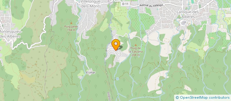 localisation de l'entreprise MONSIEUR STEPHANE PONS  LAROQUE-DES-ALBERES