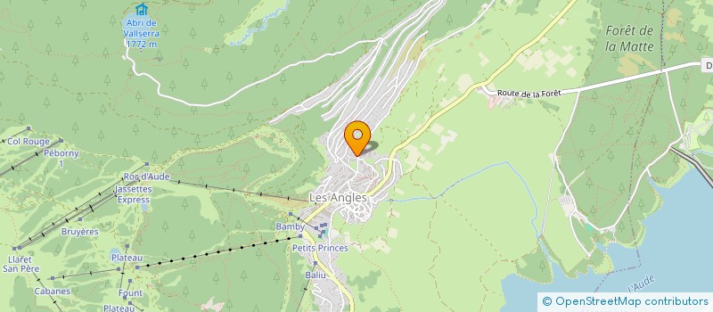 localisation de l'entreprise MONSIEUR STEPHANE PONS  LES ANGLES