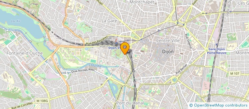 localisation de l'entreprise MONSIEUR STEPHANE POSTEL  DIJON