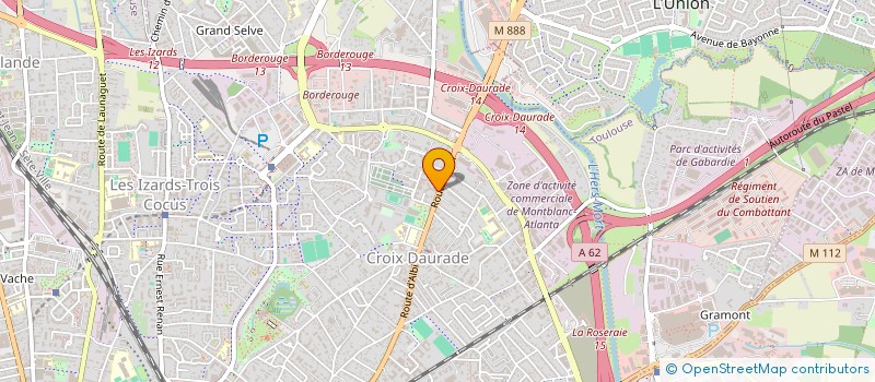 localisation de l'entreprise MONSIEUR STEPHANE POUEY à TOULOUSE