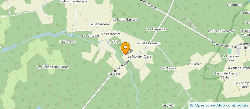 localisation de l'entreprise MONSIEUR STEPHANE POUPART  CONTINVOIR