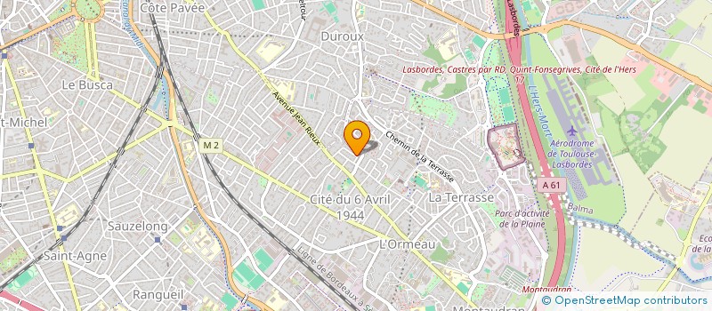 localisation de l'entreprise MONSIEUR STEPHANE POUPAS à TOULOUSE