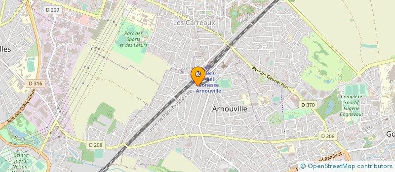 localisation de l'entreprise MONSIEUR STEPHANE POUVESLE  ARNOUVILLE