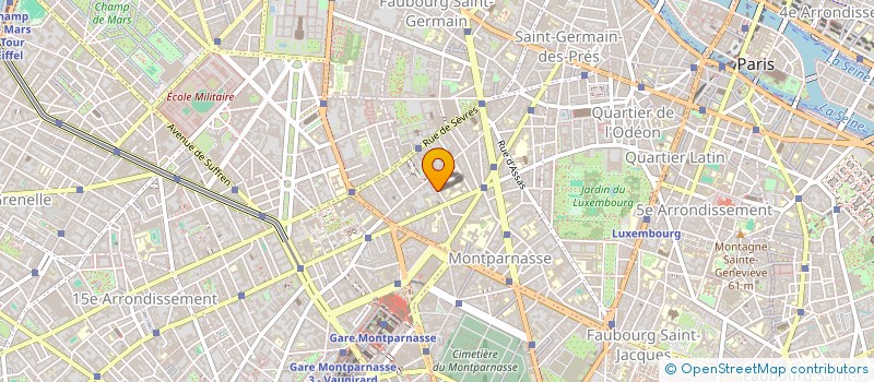 localisation de l'entreprise MONSIEUR STEPHANE POUX  PARIS