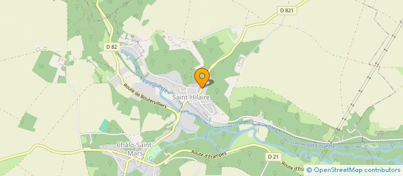 localisation de l'entreprise MONSIEUR STEPHANE PRADOT  SAINT-HILAIRE