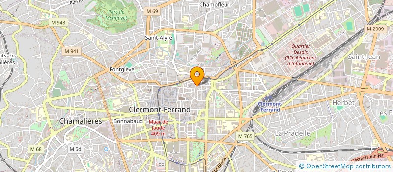 localisation de l'entreprise MONSIEUR STEPHANE PRAT à CLERMONT-FERRAND