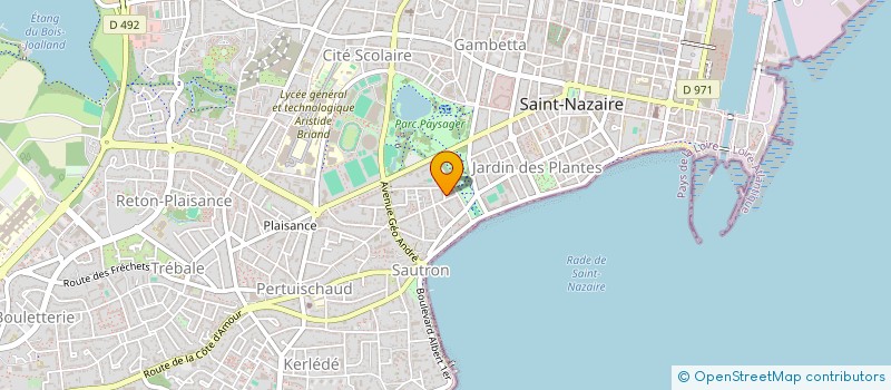 localisation de l'entreprise MONSIEUR STEPHANE PRETESEILLE  SAINT-NAZAIRE