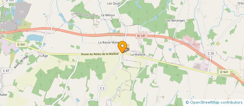 localisation de l'entreprise MONSIEUR STEPHANE PREVOST  SAINT-BRICE-SUR-VIENNE