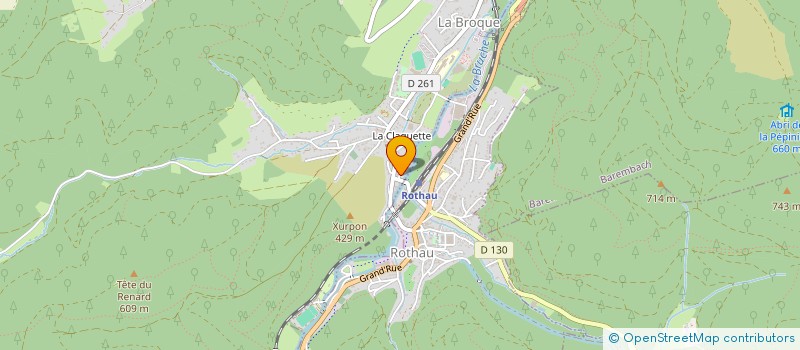 localisation de l'entreprise MONSIEUR STEPHANE PRIEUR  LUTZELHOUSE