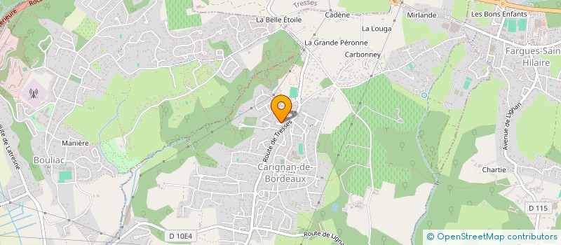 localisation de l'entreprise MONSIEUR STEPHANE PRIOU  CARIGNAN-DE-BORDEAUX