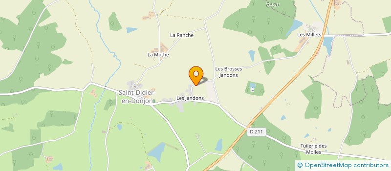 localisation de l'entreprise MONSIEUR STEPHANE PROBOEUF  LIERNOLLES