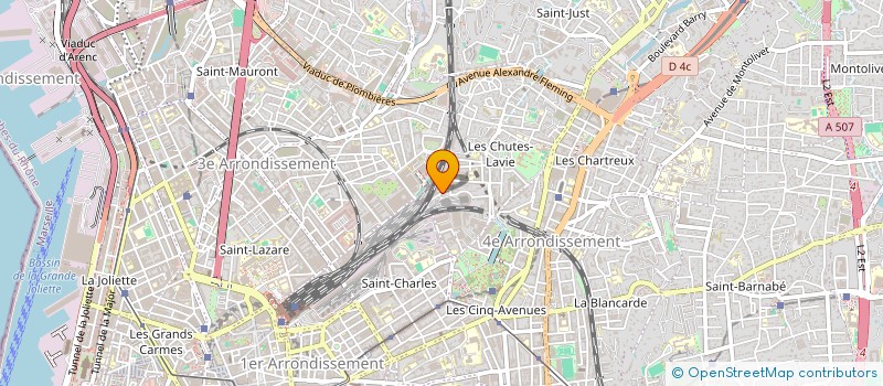 localisation de l'entreprise MONSIEUR STEPHANE PROTIC CAMPMAS à MARSEILLE