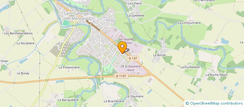 localisation de l'entreprise MONSIEUR STEPHANE PROUST à MONTAIGU-VENDEE