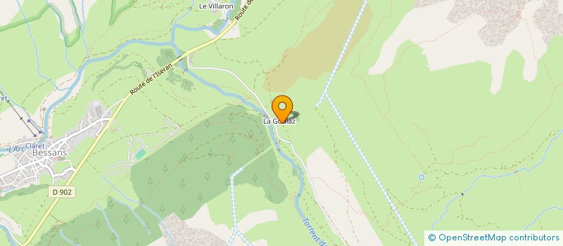 localisation de l'entreprise MONSIEUR STEPHANE PRUNIER  VAL-CENIS