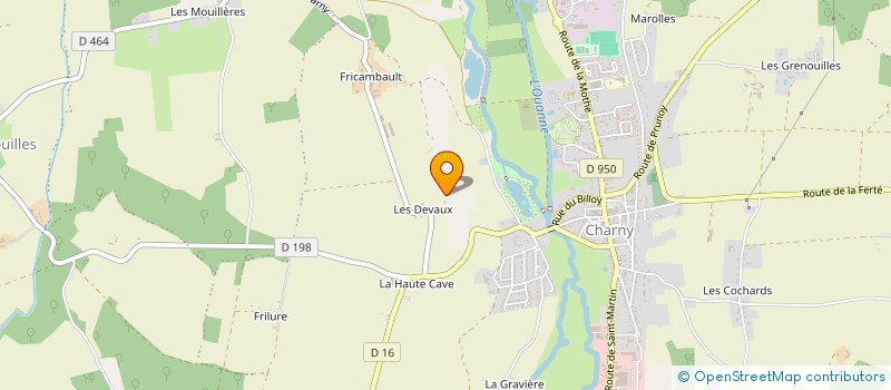 localisation de l'entreprise MONSIEUR STEPHANE PRUNIERE à CHARNY OREE DE PUISAYE