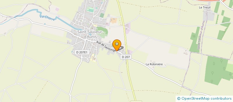 localisation de l'entreprise MONSIEUR STEPHANE PUAUD  SAINT-SAUVEUR-D'AUNIS