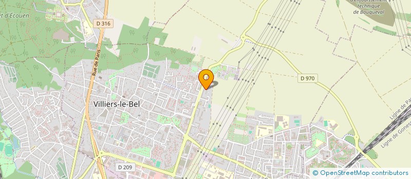 localisation de l'entreprise MONSIEUR STEPHANE PUIGMAL  VILLIERS-LE-BEL