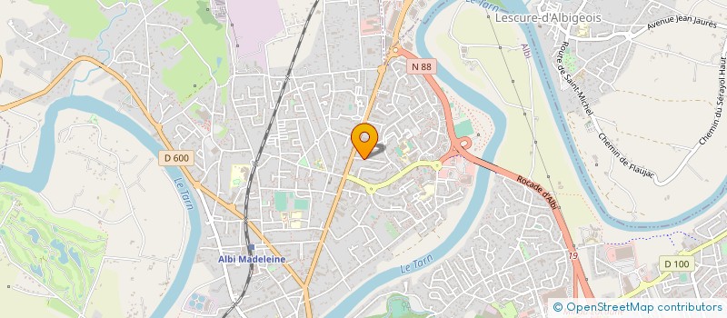 localisation de l'entreprise MONSIEUR STEPHANE PUJOL à ALBI