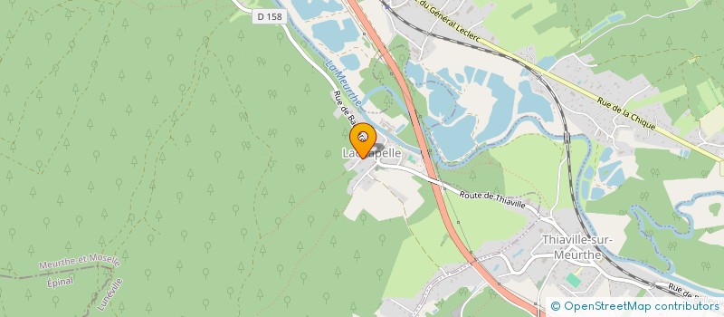 localisation de l'entreprise MONSIEUR STEPHANE PUTEGNAT  LACHAPELLE