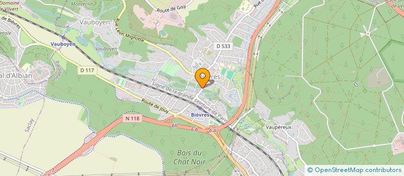 localisation de l'entreprise MONSIEUR STEPHANE PUY  BIEVRES