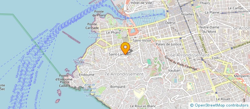 localisation de l'entreprise MONSIEUR STEPHANE QUENTIN à MARSEILLE