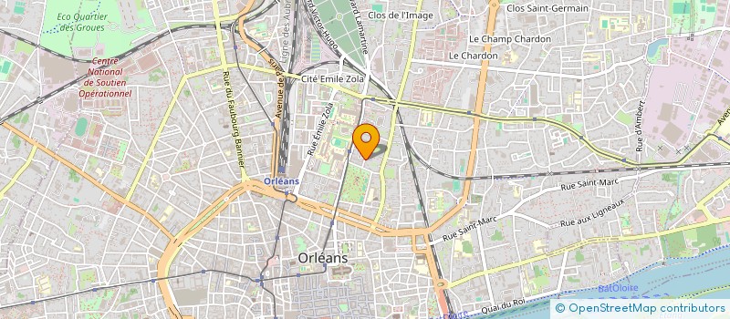 localisation de l'entreprise MONSIEUR STEPHANE QUIDET à ORLEANS