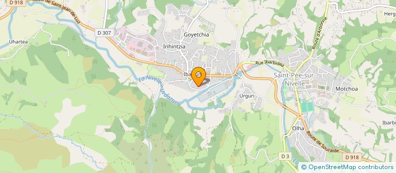 localisation de l'entreprise MONSIEUR STEPHANE QUIZANO  SAINT-PEE-SUR-NIVELLE