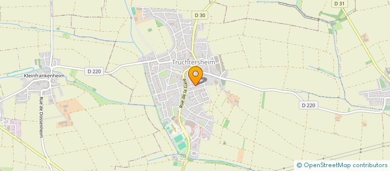localisation de l'entreprise MONSIEUR STEPHANE RABAGNY à TRUCHTERSHEIM