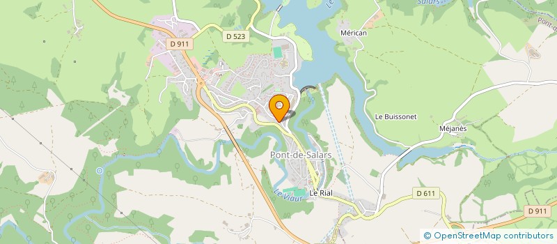 localisation de l'entreprise MONSIEUR STEPHANE RABOUIN  PONT-DE-SALARS