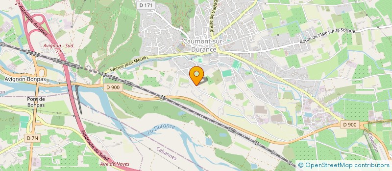 localisation de l'entreprise MONSIEUR STEPHANE RAMBAUD  CAUMONT-SUR-DURANCE