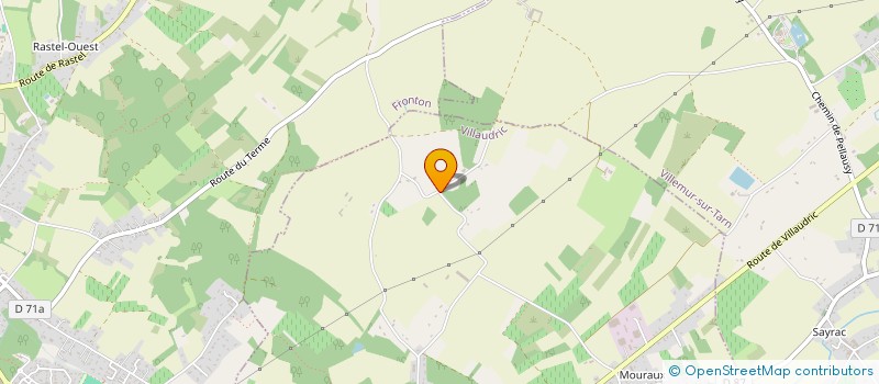 localisation de l'entreprise MONSIEUR STEPHANE RAMOS  VILLAUDRIC