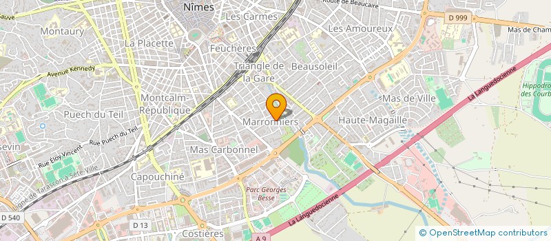 localisation de l'entreprise MONSIEUR STEPHANE RAMOS à NIMES