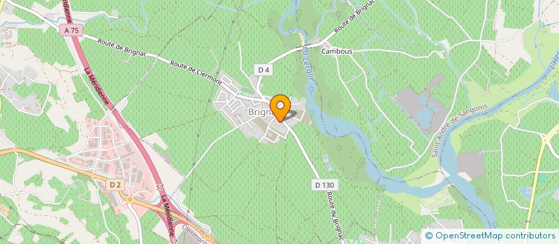 localisation de l'entreprise MONSIEUR STEPHANE RAOULT  BRIGNAC