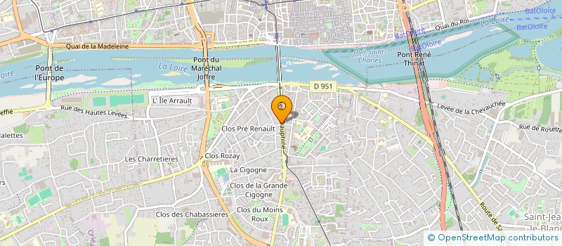 localisation de l'entreprise MONSIEUR STEPHANE RAPELLI à ORLEANS