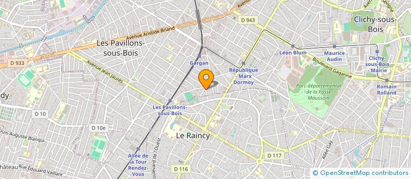 localisation de l'entreprise MONSIEUR STEPHANE RASOSASEHENO DIT MICHEL  LIVRY GARGAN