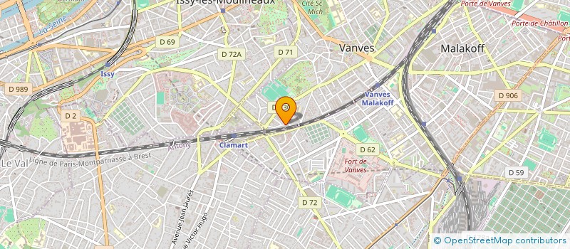 localisation de l'entreprise MONSIEUR STEPHANE RATTAIRE à VANVES