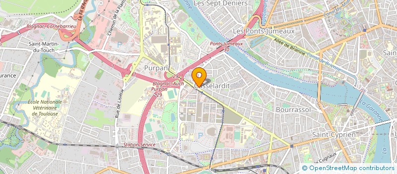 localisation de l'entreprise MONSIEUR STEPHANE RAYNAUD  TOULOUSE