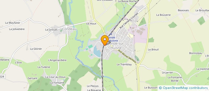 localisation de l'entreprise MONSIEUR STEPHANE REBRAY à SABLONS-SUR-HUISNE