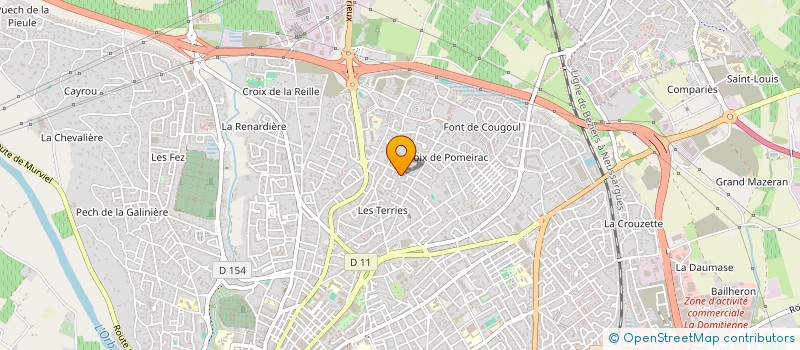 localisation de l'entreprise MONSIEUR STEPHANE RECIO à BEZIERS