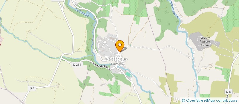 localisation de l'entreprise MONSIEUR STEPHANE REDON  SAINT-HIPPOLYTE