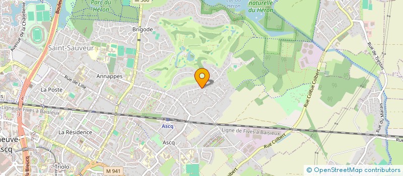 localisation de l'entreprise MONSIEUR STEPHANE REGENT à VILLENEUVE-D'ASCQ