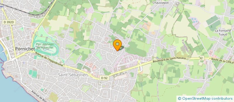 localisation de l'entreprise MONSIEUR STEPHANE REICHERT  PORNICHET
