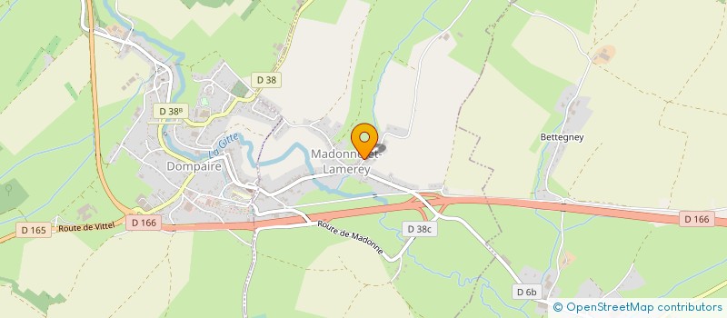 localisation de l'entreprise MONSIEUR STEPHANE RELION  MADONNE-ET-LAMEREY