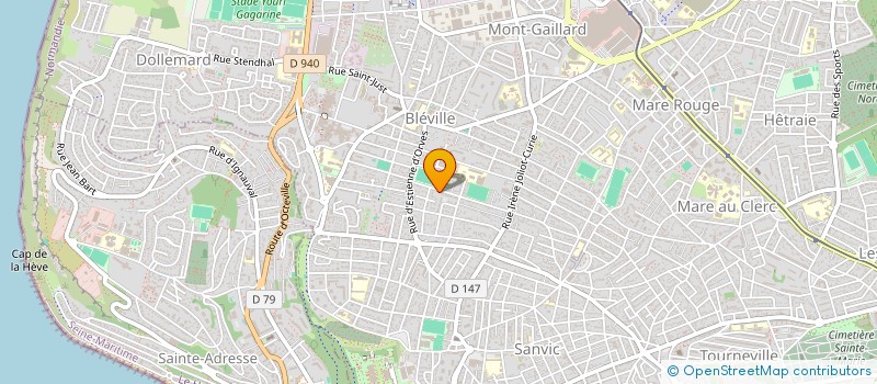 localisation de l'entreprise MONSIEUR STEPHANE REMOND  LE HAVRE