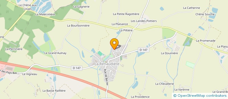 localisation de l'entreprise MONSIEUR STEPHANE RENAUDIN à SEVREMOINE