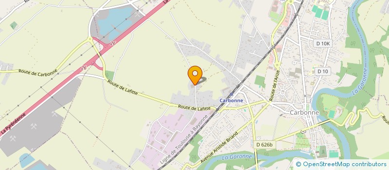 localisation de l'entreprise MONSIEUR STEPHANE RENE HENRI SAUMIER  CARBONNE