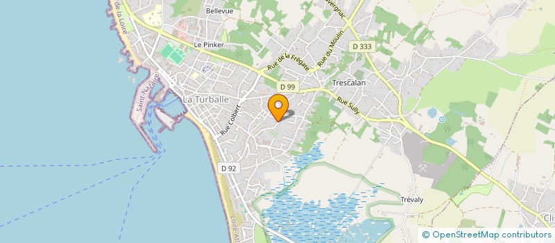 localisation de l'entreprise MONSIEUR STEPHANE RENNESSON  LA TURBALLE