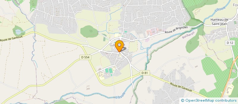 localisation de l'entreprise MONSIEUR STEPHANE RENUT  GAREOULT